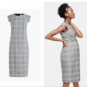 HATCH X J.Crew Glen Plaid Resume Maternity Dress